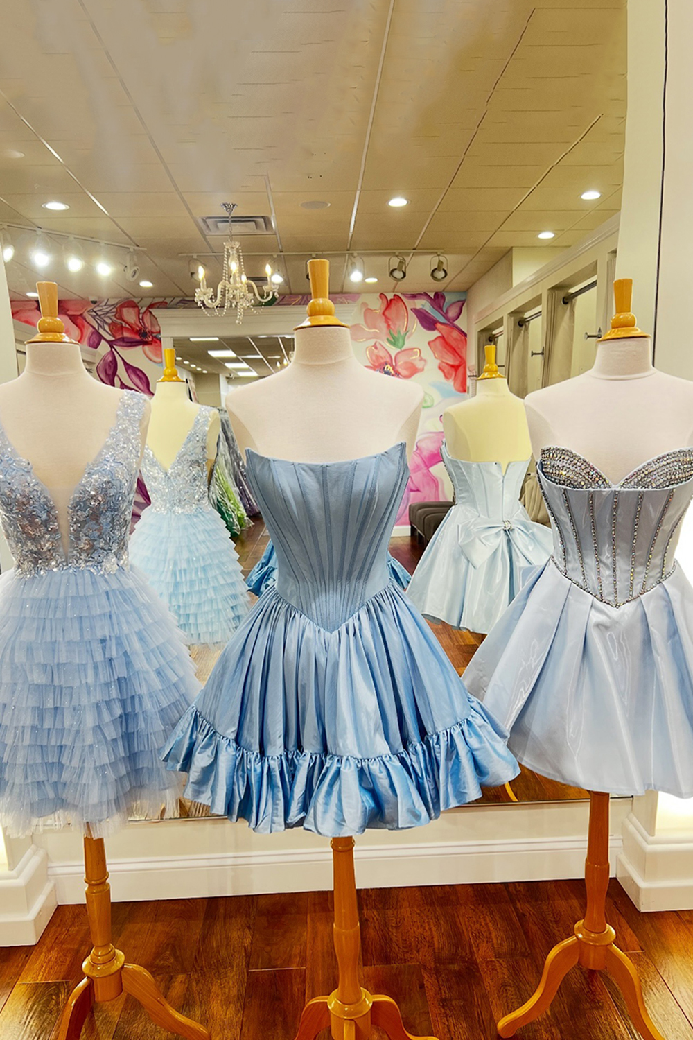 Sparkly Black A Line Beaded Short Corset Homecoming Dress with Bow