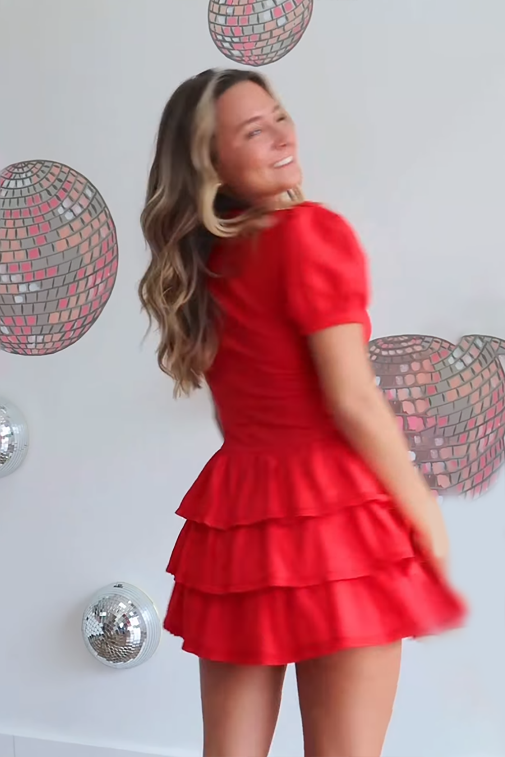 Orange A Line V-Neck Short Homecoming Dress with Sleeves