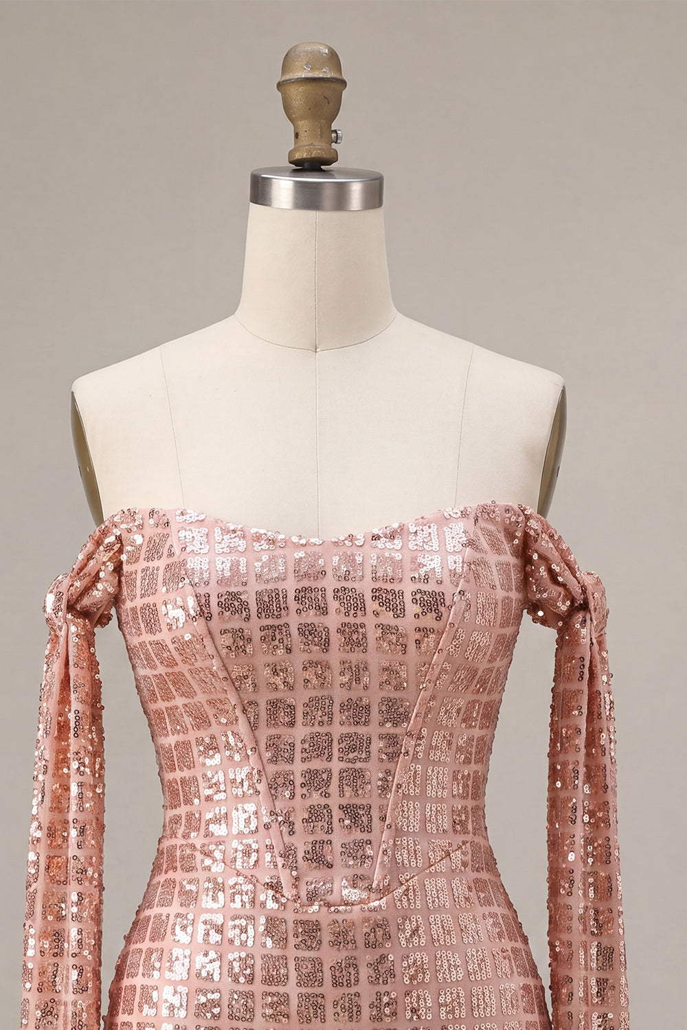 Sparkly Pink Tight Sequin Short Homecoming Dress