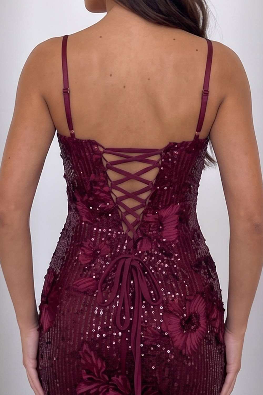 Navy Tight Sparkly Corset Sequin Short Birthday Dress
