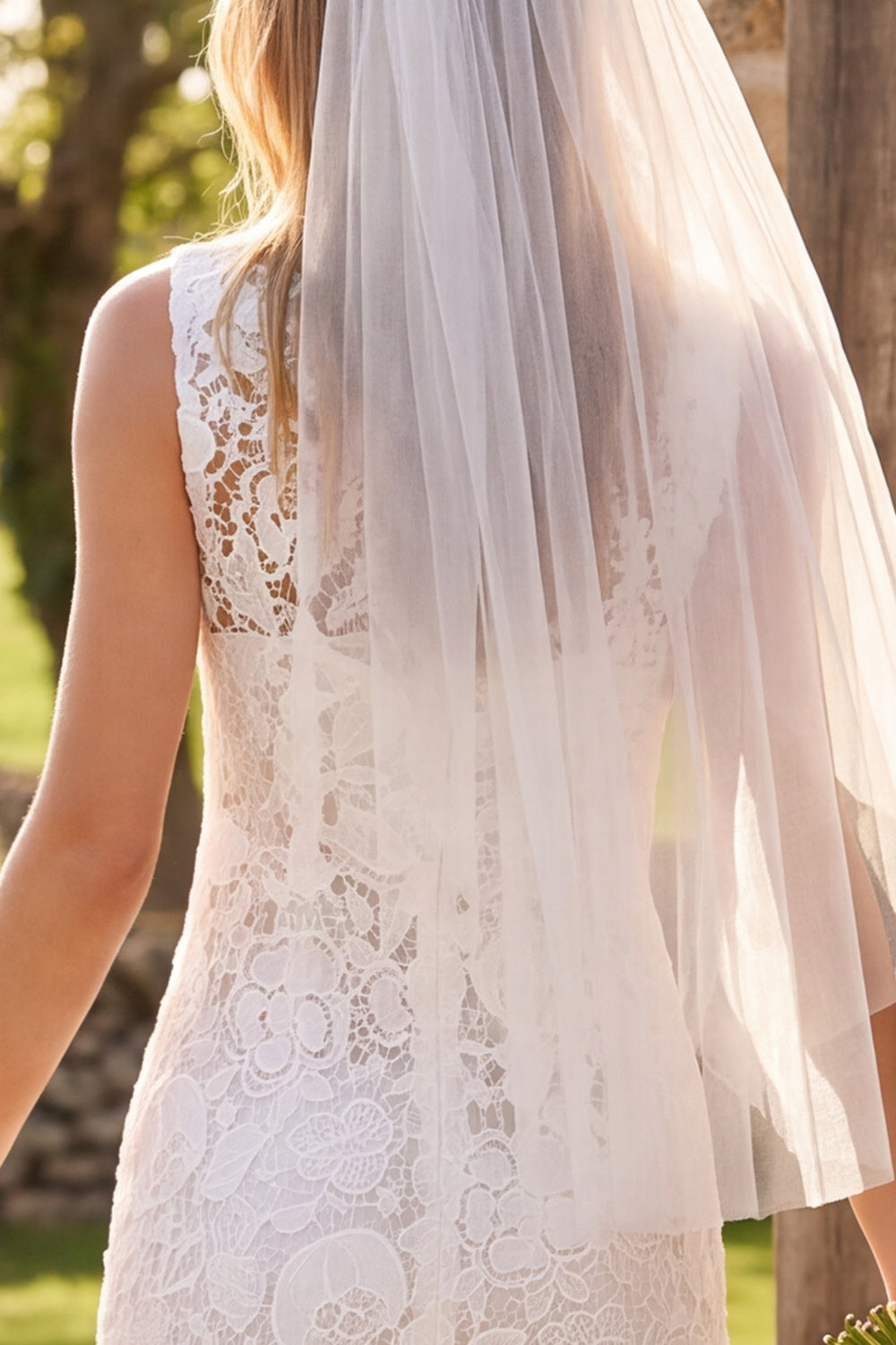 Ivory Floral Boat Neck Bodycon Lace Midi Engagement Dress