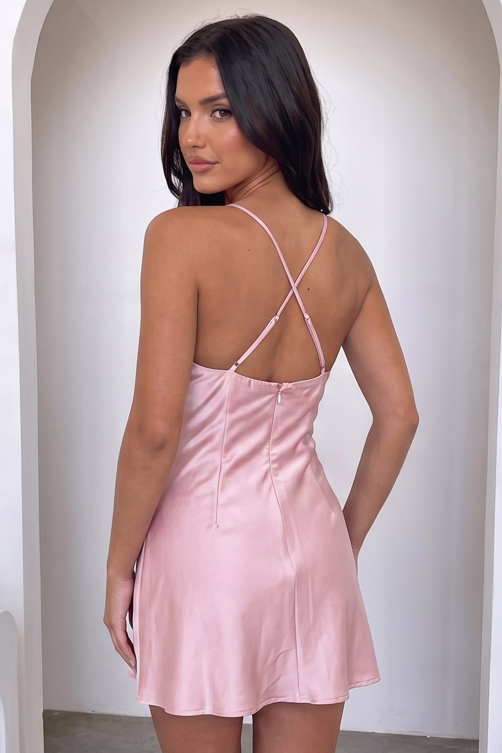 Burgundy Bodycon Spaghetti Straps Short Homecoming Dress