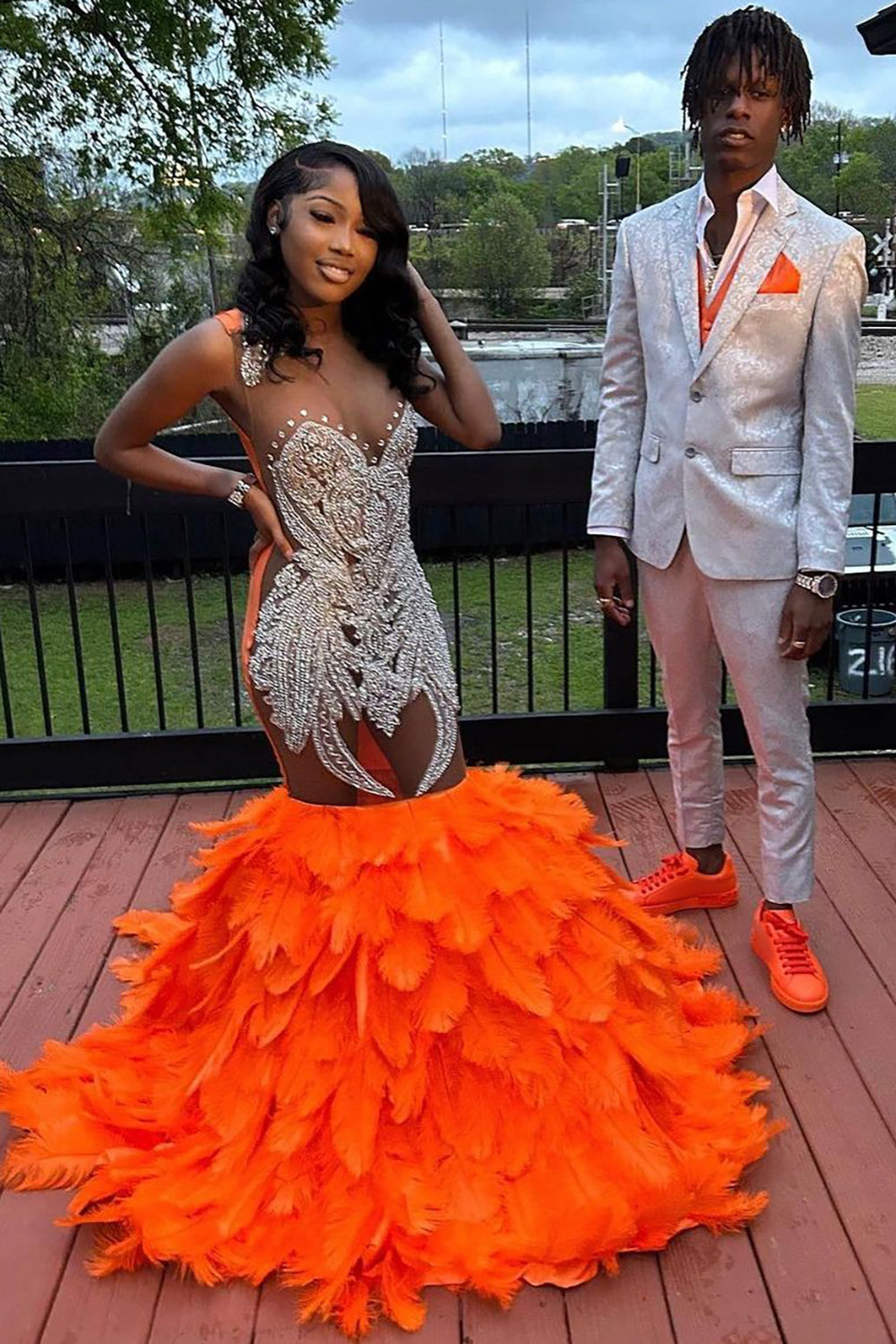 Unique Tuxedo factory Prom/ Homecoming Dress