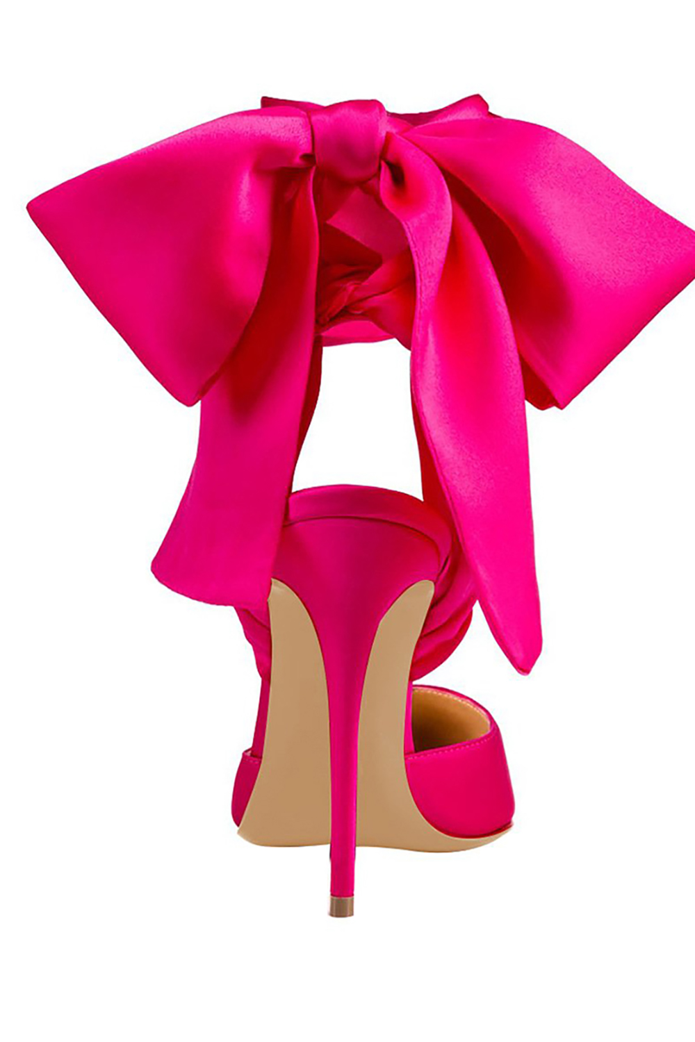 Elegant Pointed High Heels Party Shoes with Bows