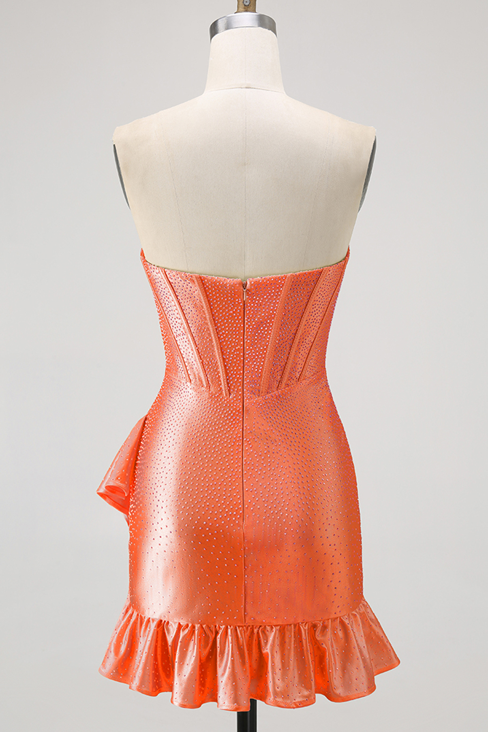 Sparkly Yellow Corset Sweetheart Short Bodycon Homecoming Dress with Beading