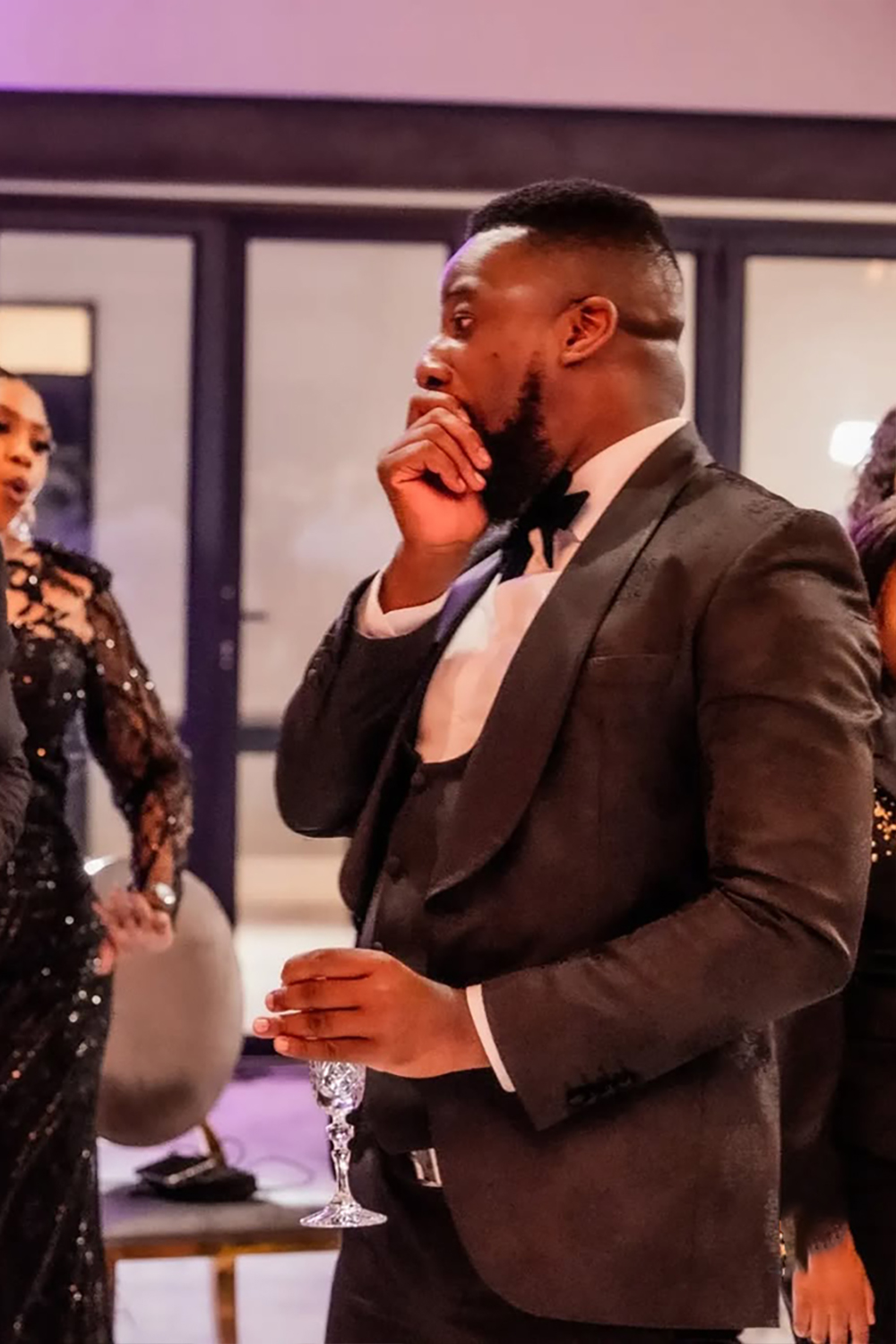 Black 3 Piece Shawl Lapel Prom Homecoming Men's Suits