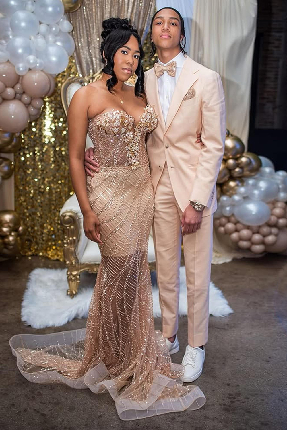 Ivory Notched Lapel Slim Fit 2 Piece Men's Prom Homecoming Suits