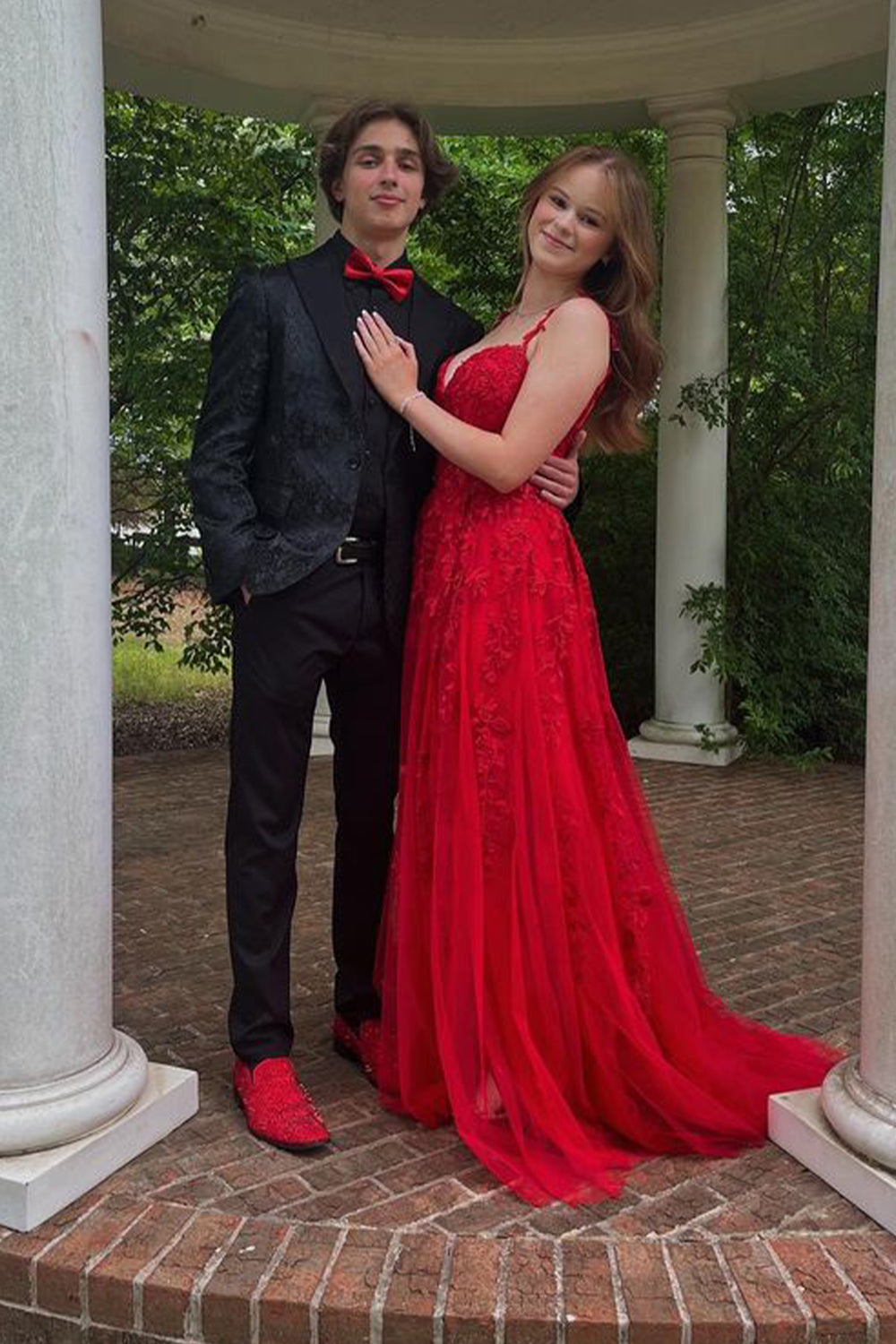 Purple Off the Shoulder Long Prom Dress with Appliques