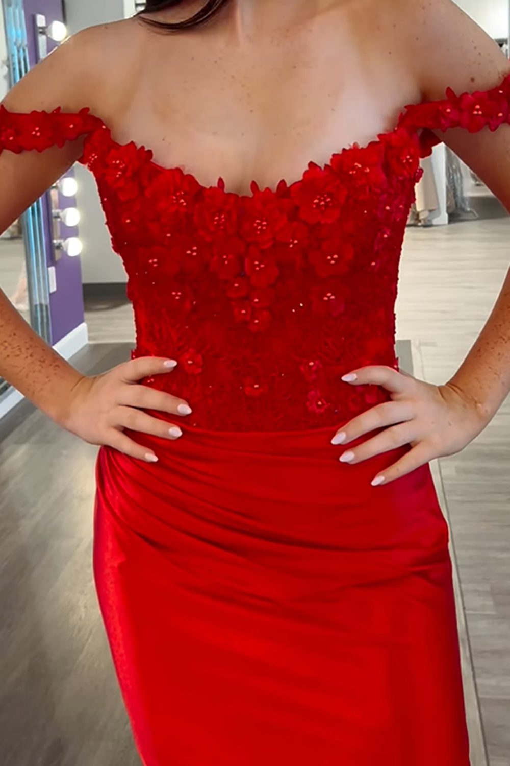 Off the Shoulder Dark Green Tight Corset Short Homecoming Dress with Appliques