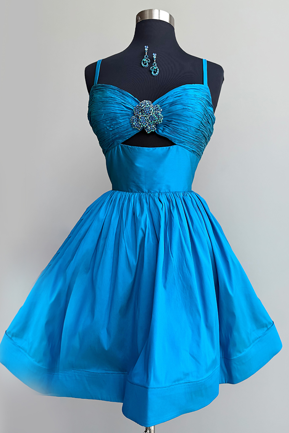 Sparkly Lilac A Line Short Homecoming Dress with Beading