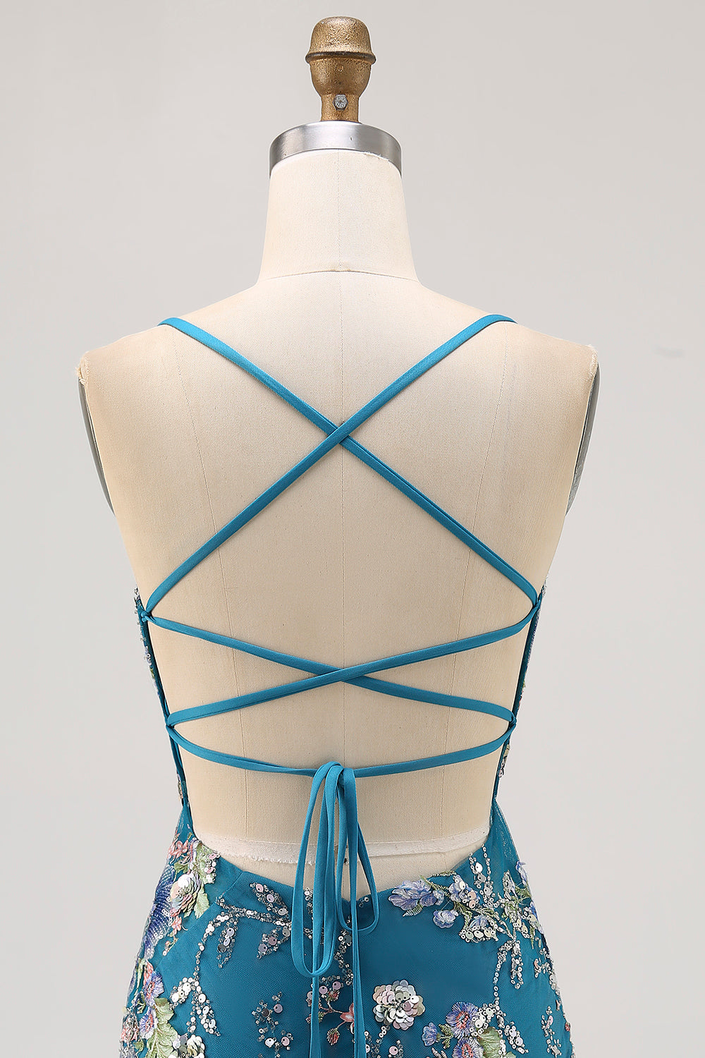 Sparkly Peacock Floral Beaded Short Tight Homecoming Dress with Sequin