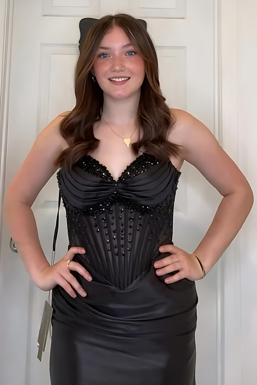 Sparkly Grey Blue Ruched Tight Short Corset Homecoming Dress with Beading