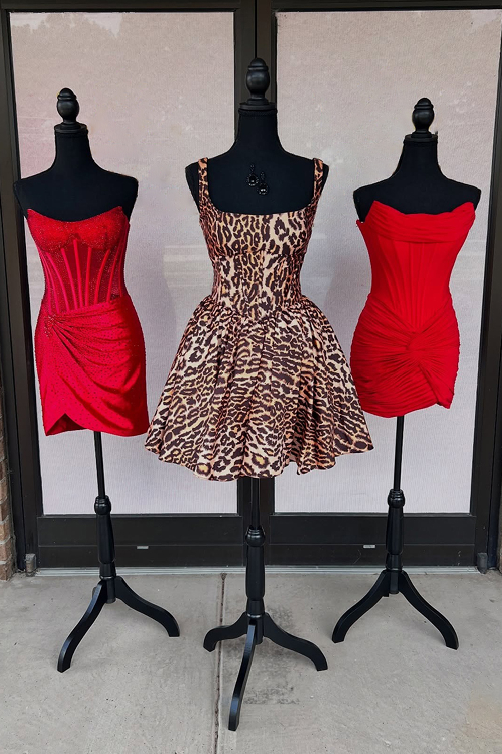 Sparkly Gold Tight Ruched Short Corset Homecoming Dress with Beading