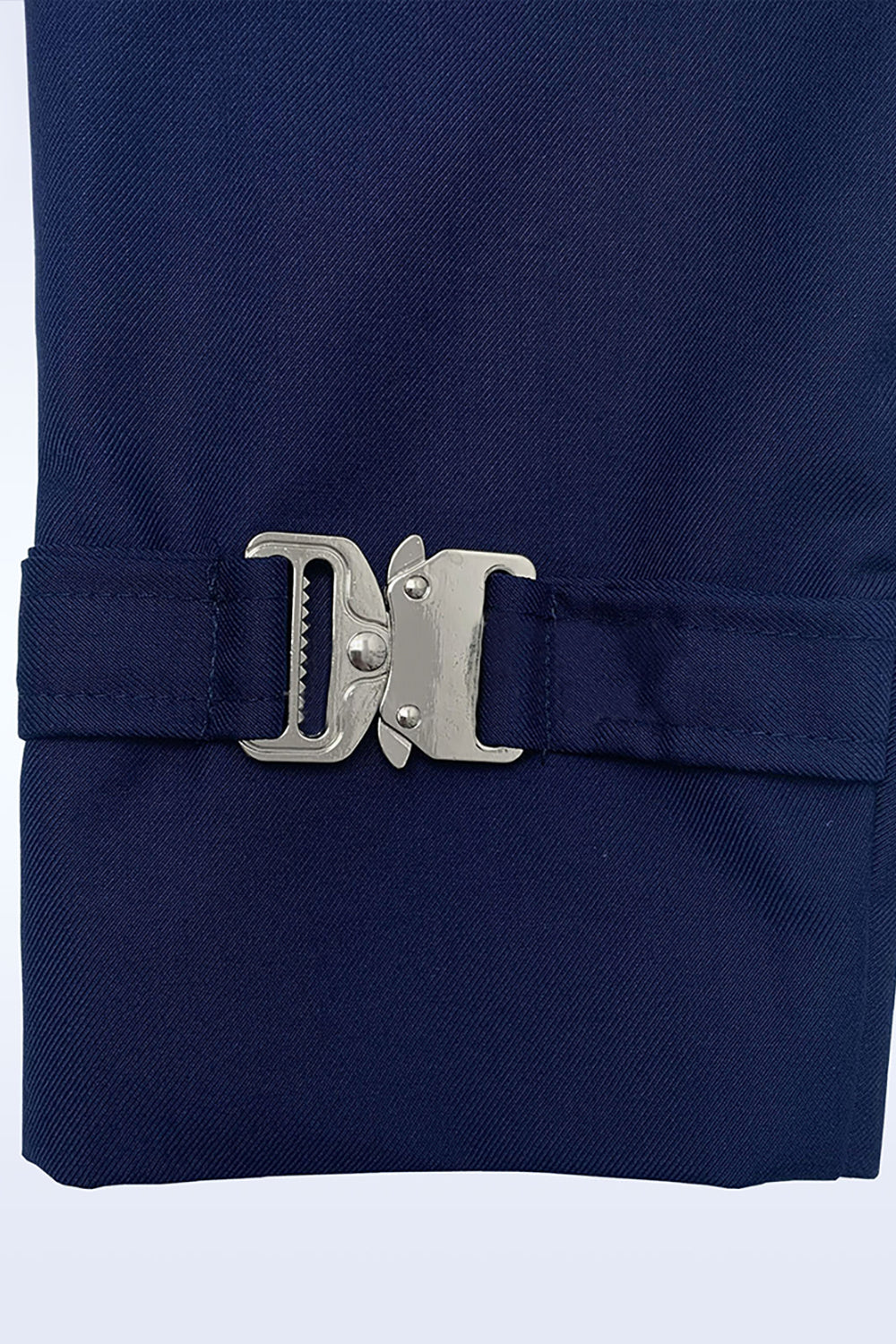 Navy 2 Piece Notched Lapel Prom Homecoming Men's Suits