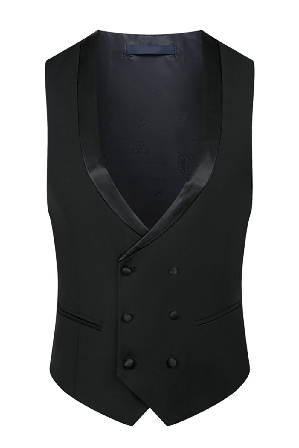 Sparkly Black 3 Piece Prom Homecoming Men's Suits with Rhinestones