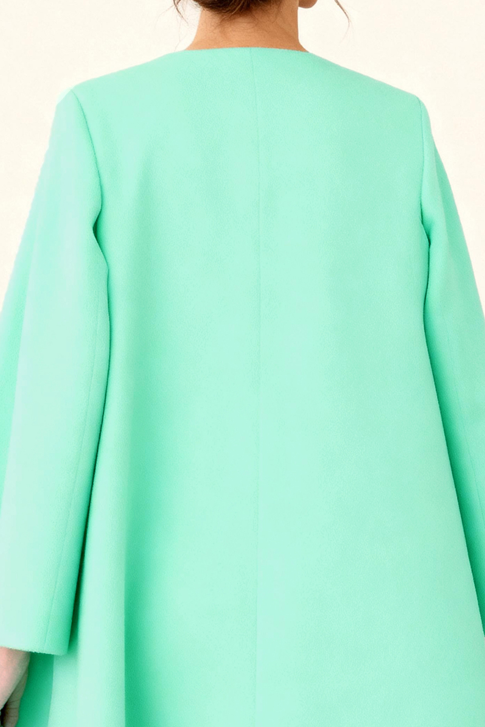 Mint Bodycon Satin 2 Piece Knee-Length Mother of the Bride Dress with Jacket