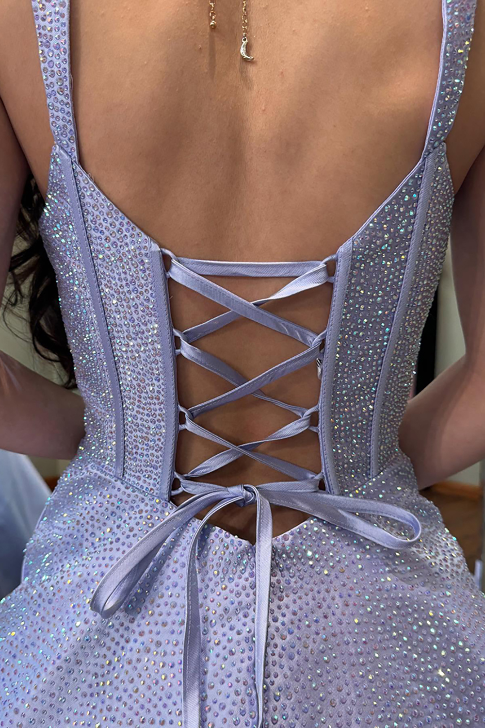 Sparkly Emerald Green Ball Gown Corset Long Prom Dress with Beading