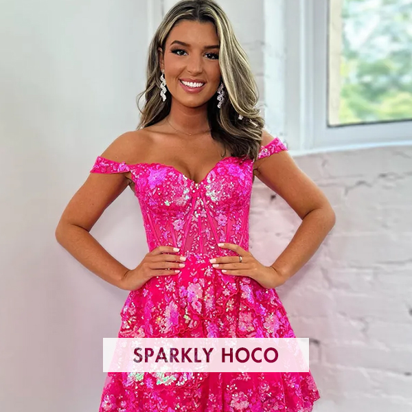 Sparkly Homecoming Dresses