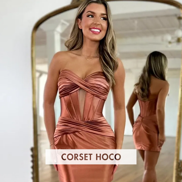 Corset Homecoming Dresses