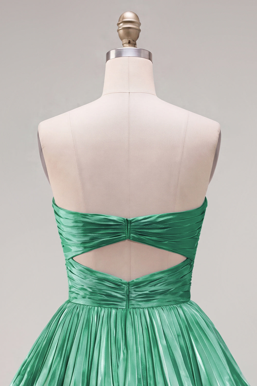 Royal Blue Sweetheart Pleated A-Line Tiered Short 80s Homecoming Dress