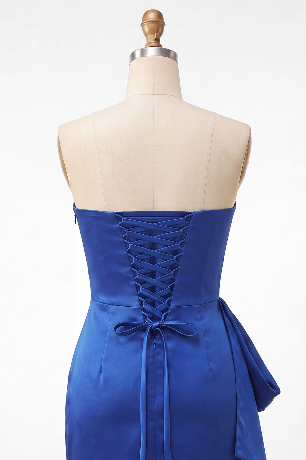 Fuchsia Strapless Ruched Tight Short Homecoming Dress with Sash