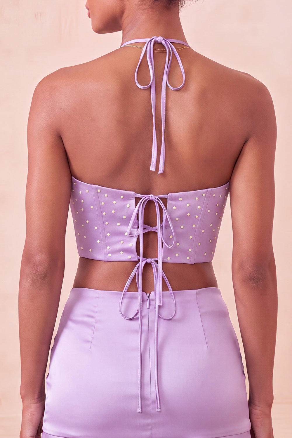Pink Beaded Ruffled Corset Tight Short Homecoming Dress
