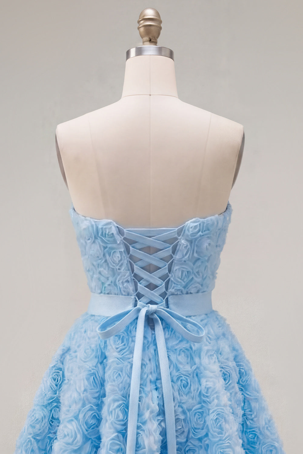 Pink Sweetheart A-Line Short Homecoming Dress with 3D Flowers