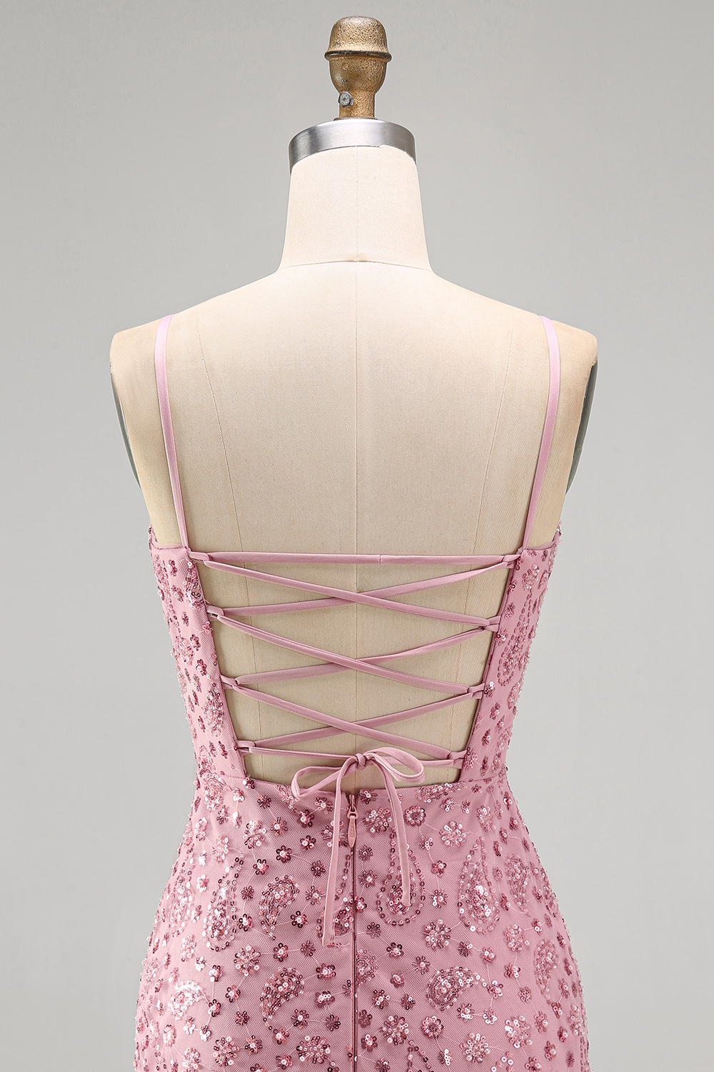 Tight Dusty Rose Short Cowl Neck Ruched Homecoming Dress with Beadings