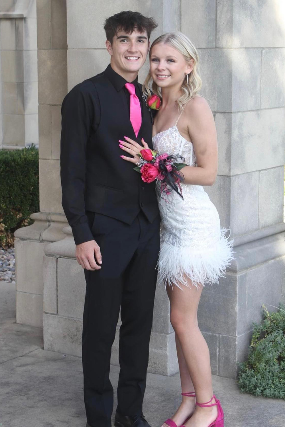 Light Blue Corset Lace Tight Short Homecoming Dress with Feathers