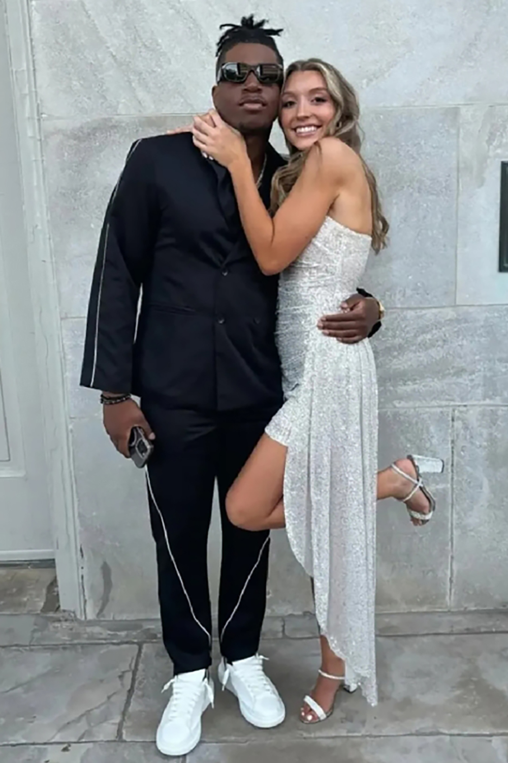 Black 2 Piece Double Breasted Prom Homecoming Men's Suits