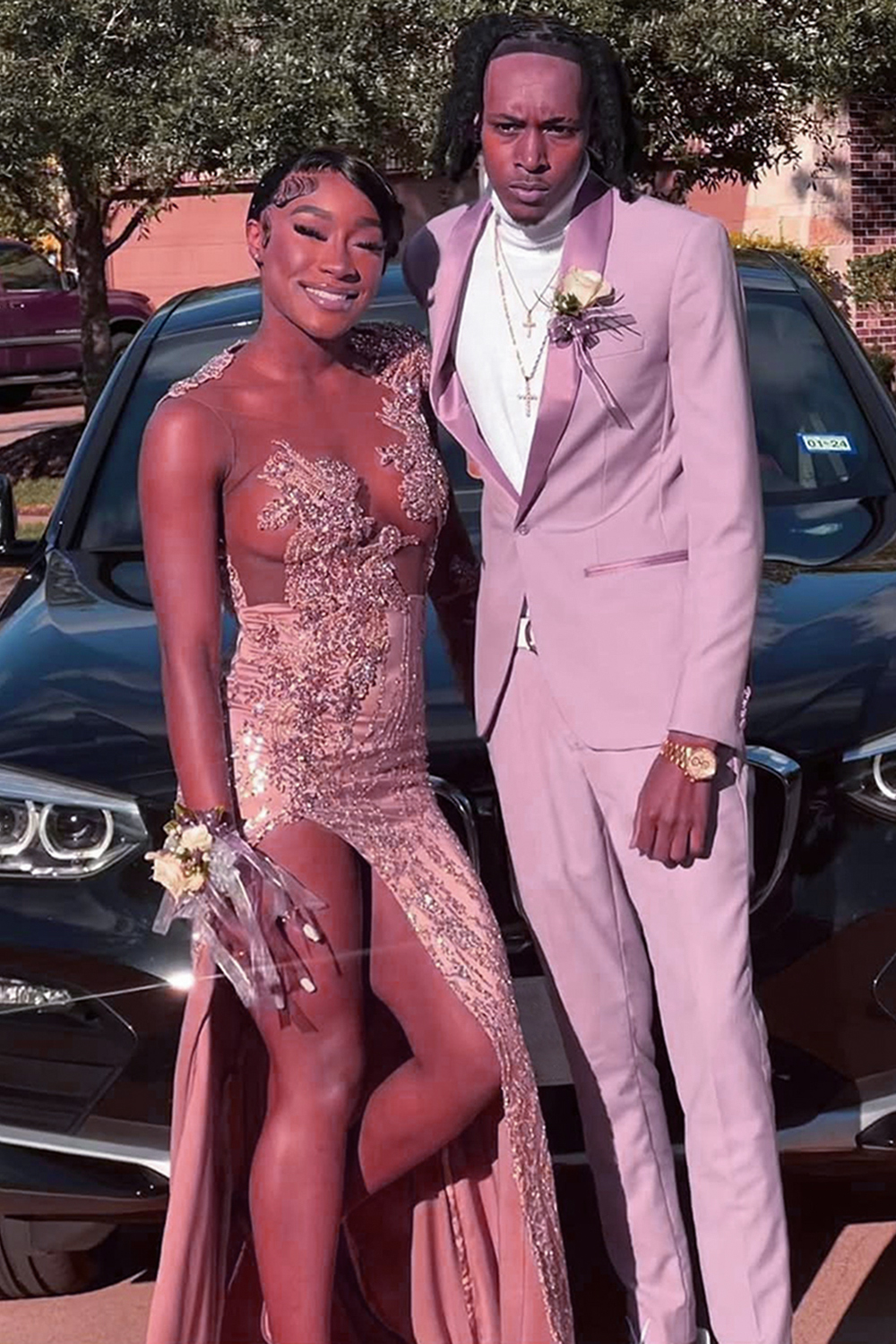 Lilac Shawl Lapel Slim Fit 2 Piece Men's Prom Homecoming Suits