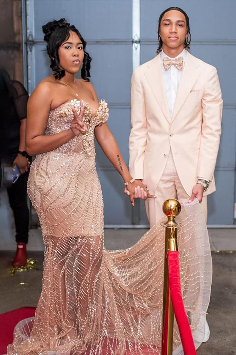 Ivory Notched Lapel Slim Fit 2 Piece Men's Prom Homecoming Suits