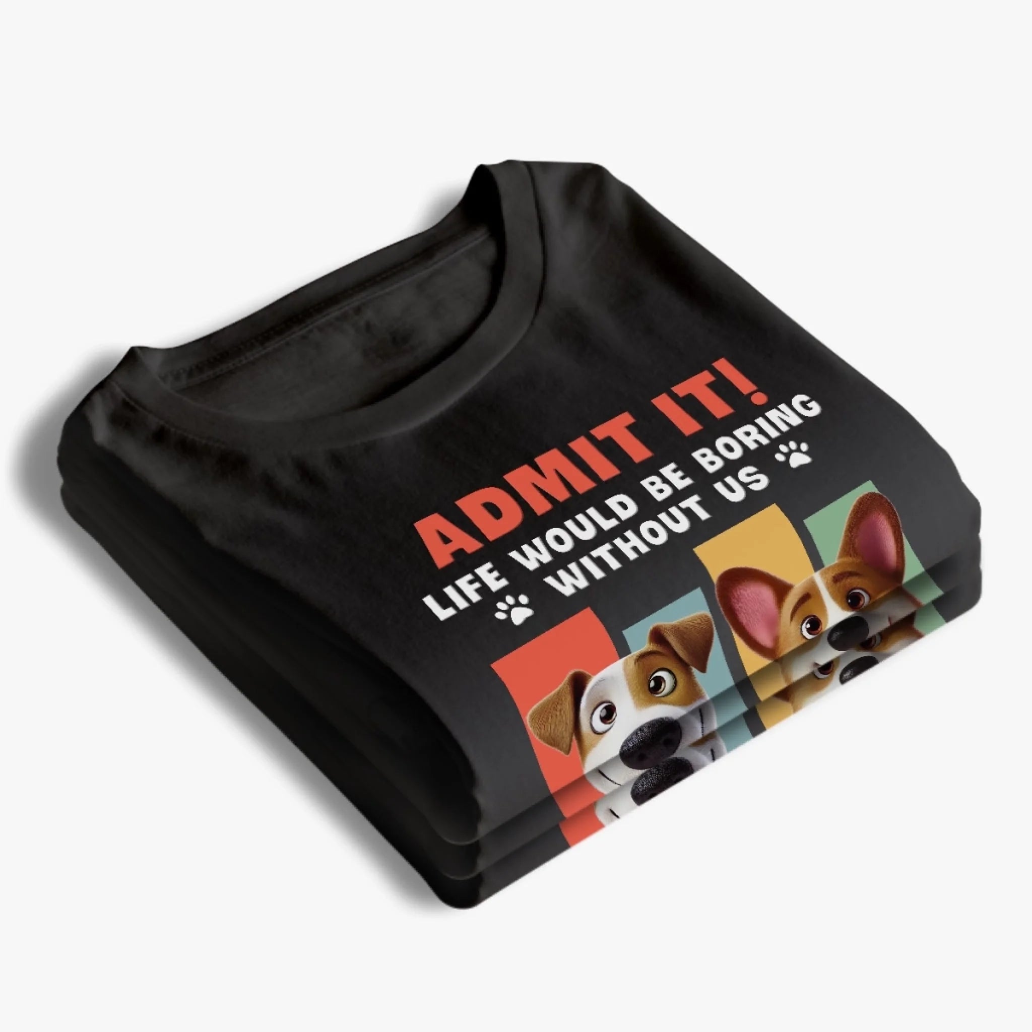 We Make It Fun - Dog Personalized Custom Unisex T-shirt, Premium T-shirt, Hoodie - Father's Day, Gift For Pet Owners, Pet Lovers