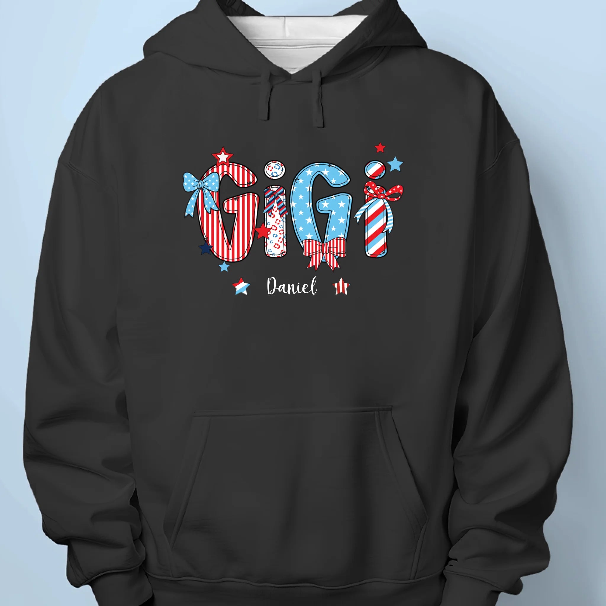 My Stars Shine With You - Family Personalized Custom Unisex T-shirt, Premium T-shirt, Hoodie - 4th Of July, Gift For Mom, Grandma