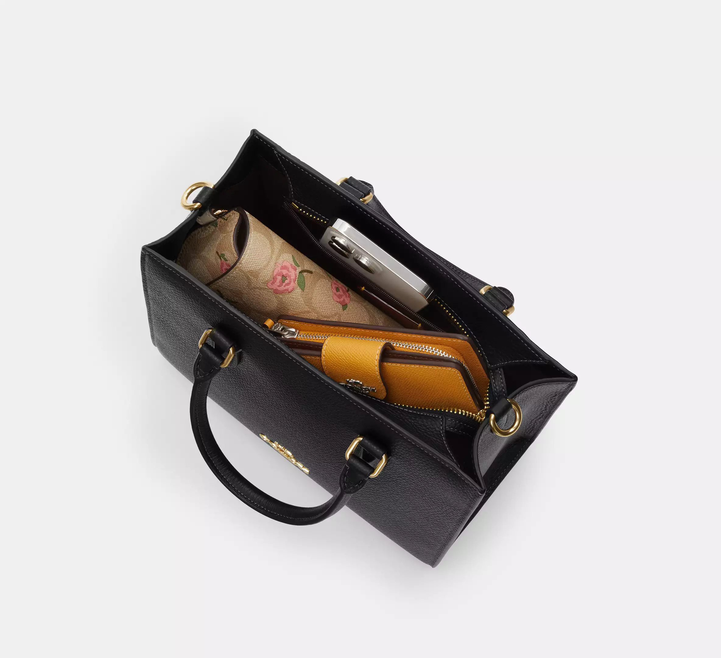 Maggie Small Tote Bag With Floral Print