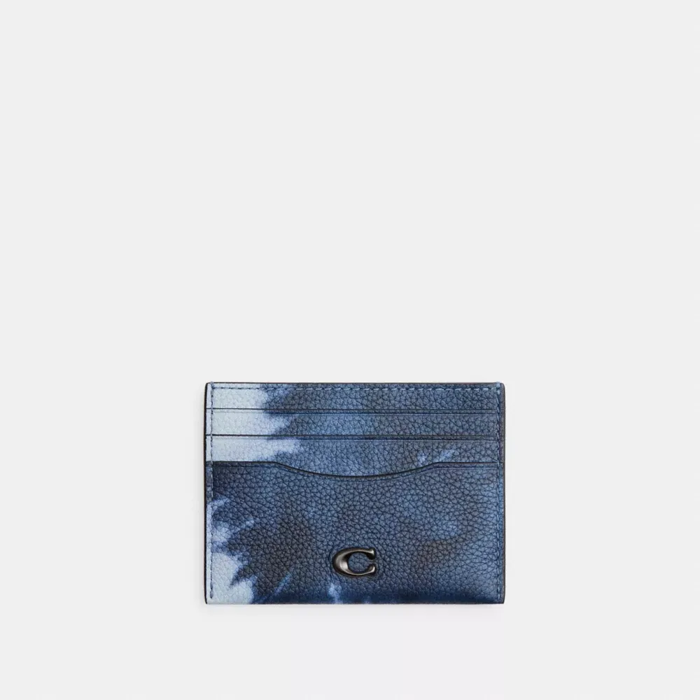 Card Case With Tie Dye Print