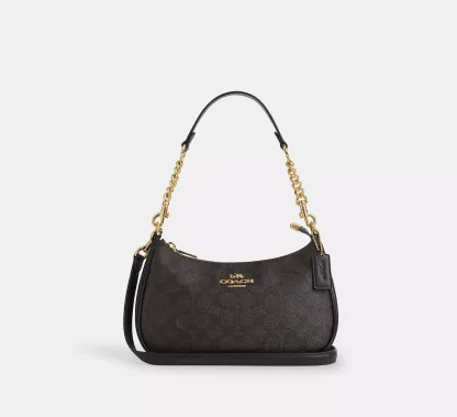 Teri Shoulder Bag In Signature Canvas