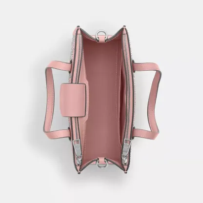 Nina Small Tote Bag With Signature Rivets