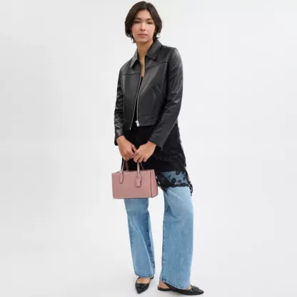 Nina Small Tote Bag With Signature Rivets