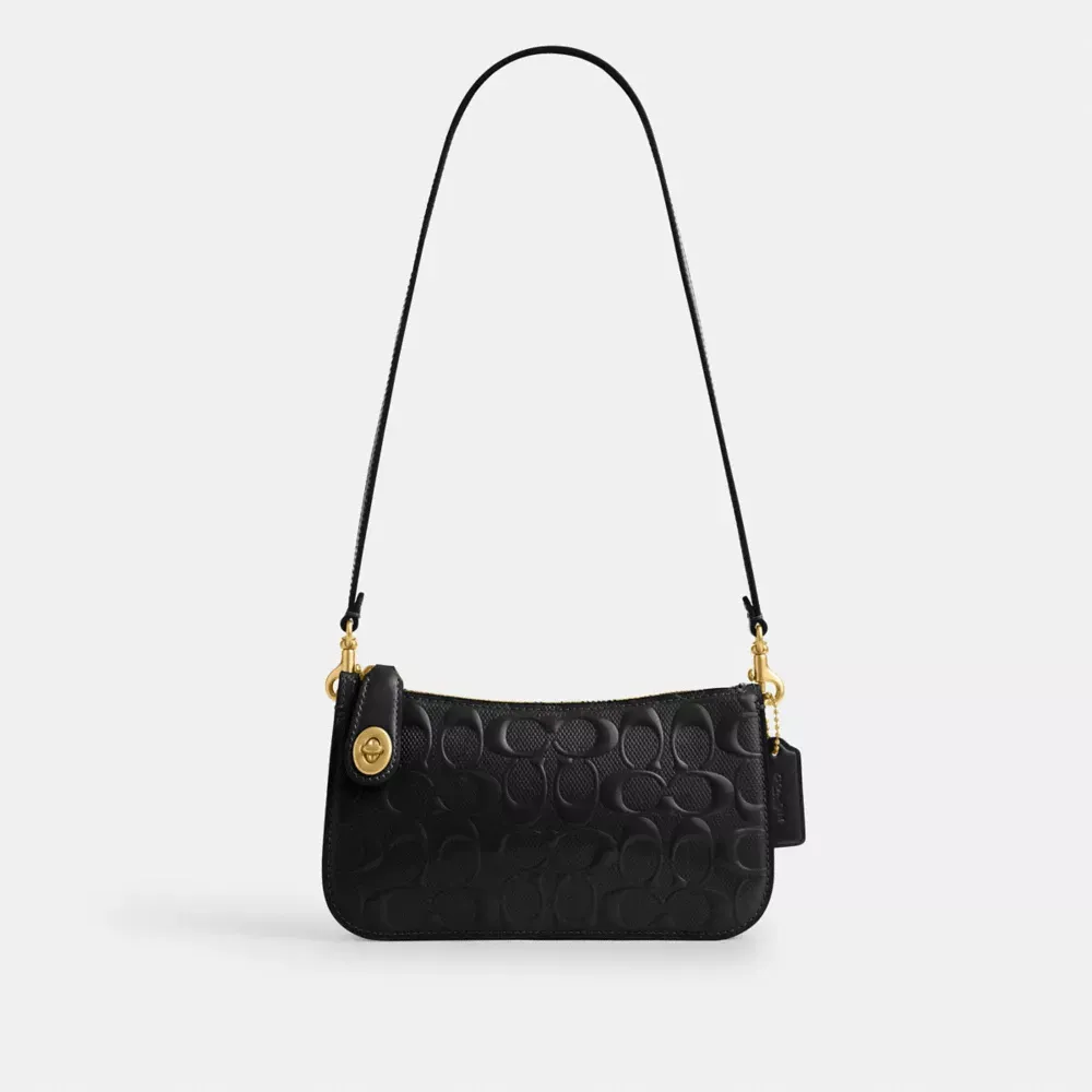 Penn Shoulder Bag In Signature Leather