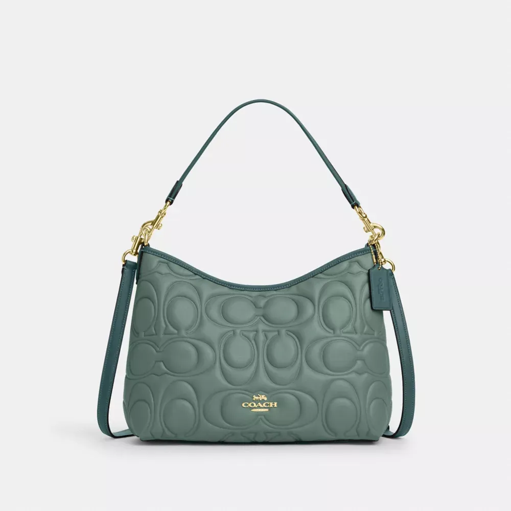 Laurel Shoulder Bag In Signature Leather