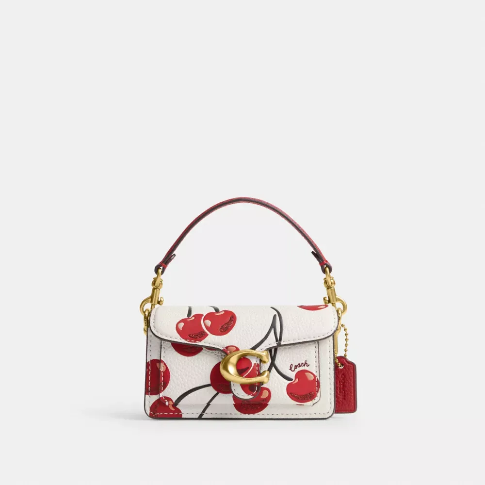 Tabby Bag 12 With Cherry Print