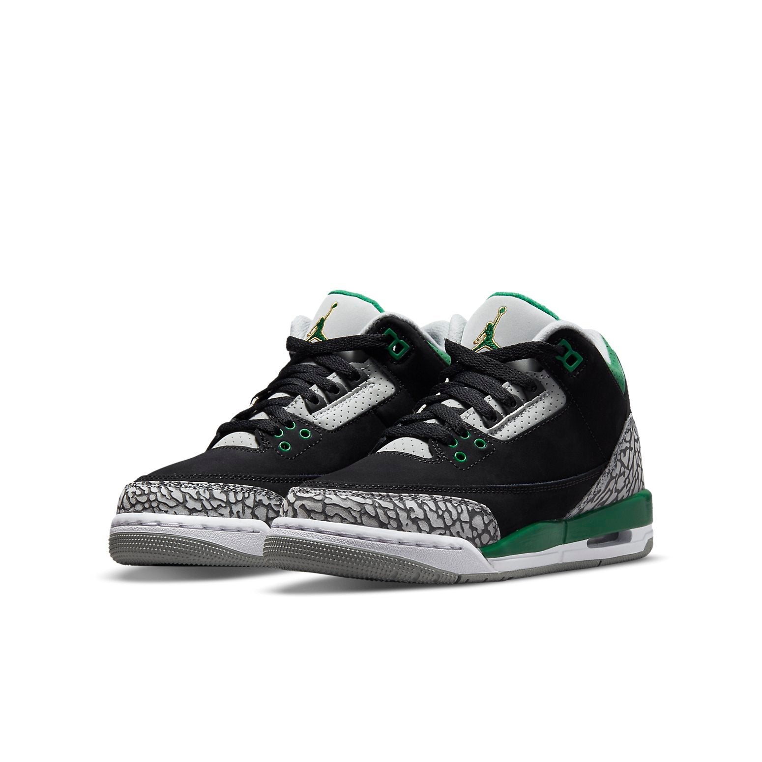 (GS) Air Jordan 3 Retro 'Pine Green' 398614-030