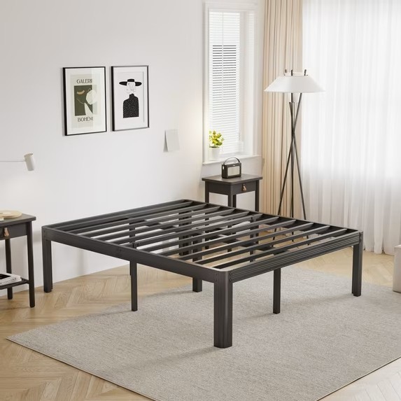 Woozuro 18" Heavy Duty Standard Bed Frame, Full
