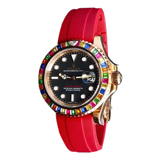 Yacht-Master Men's Red Watch - 116695 SATS