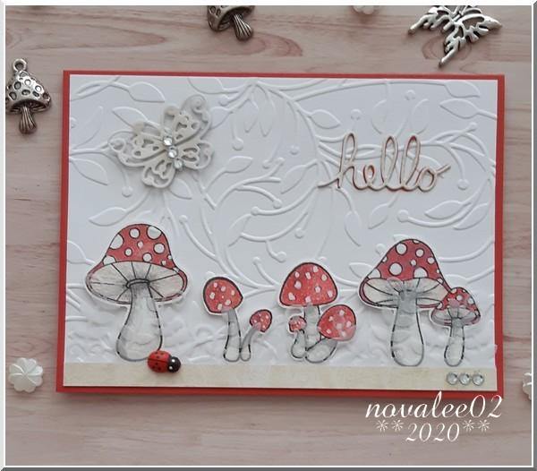 Mushroom Stamps - Inlovearts
