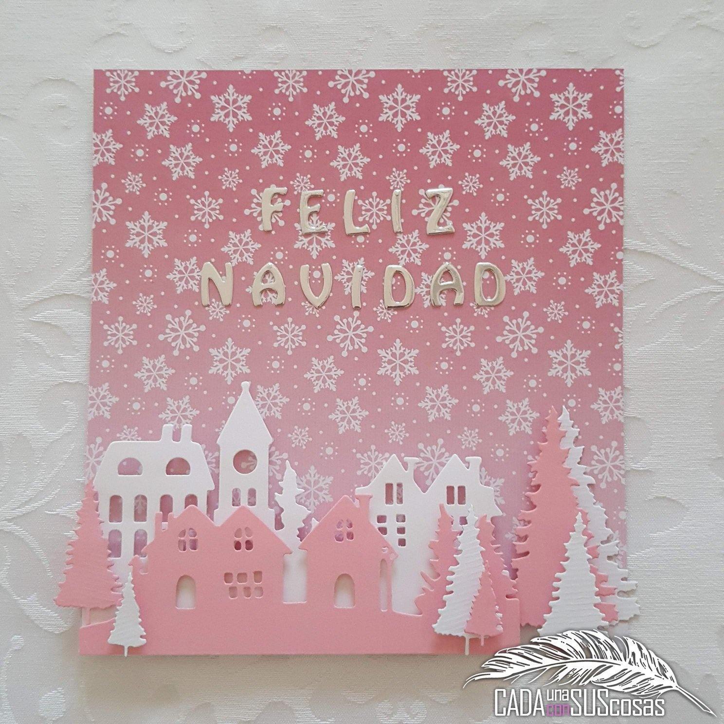 Tree and Village Scenes Dies - Inlovearts