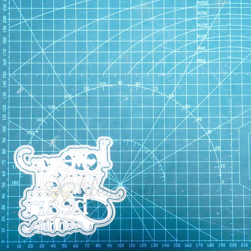 Lifescraft Love You with All My Heart Metal Cutting Dies