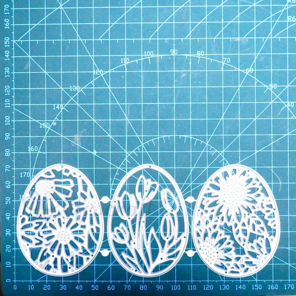 Lifescraft Special Day Flower Egg Metal Cutting Dies