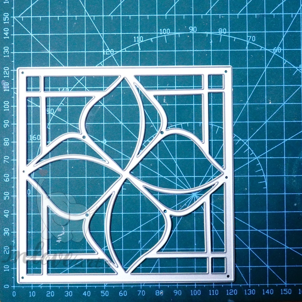 Lifescraft Petal-shaped Background Board Metal Cutting Dies